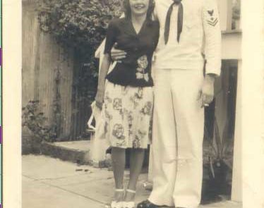 sailor and wife